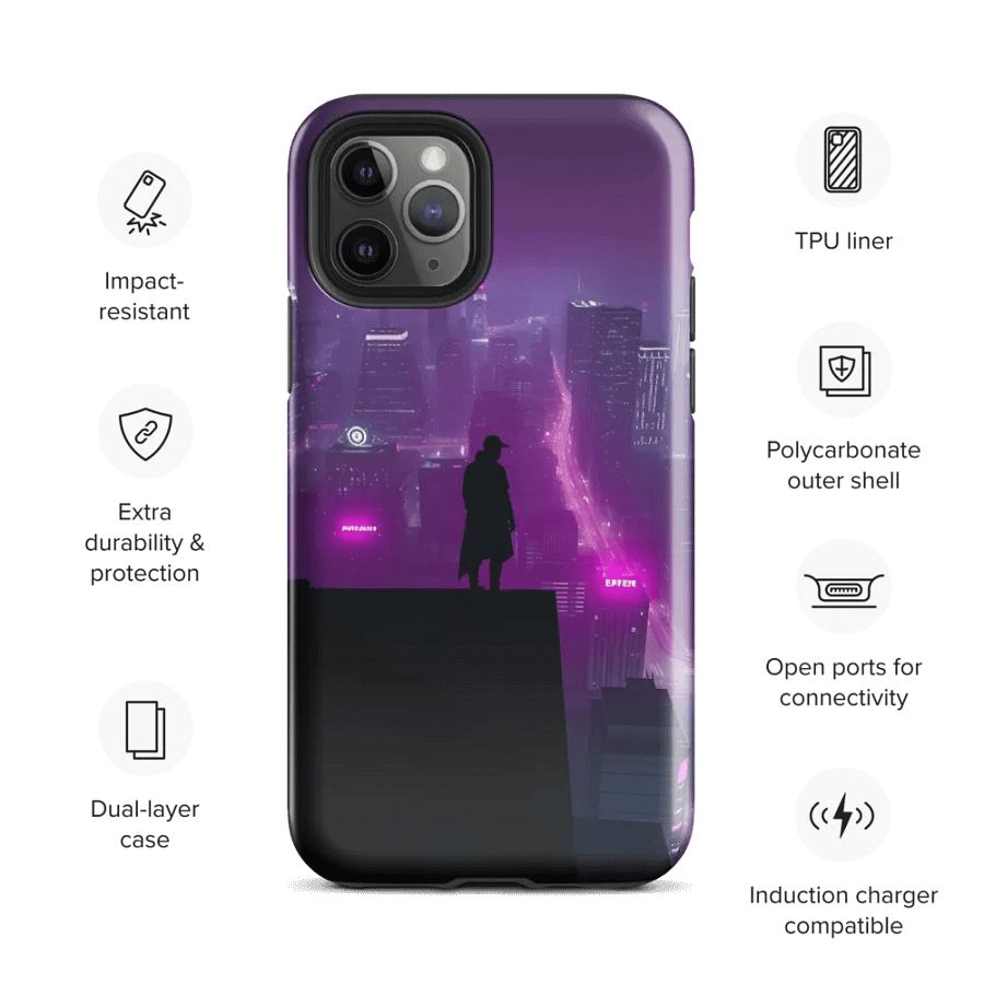 Neon Heights - iPhone Tough Case product image (28)