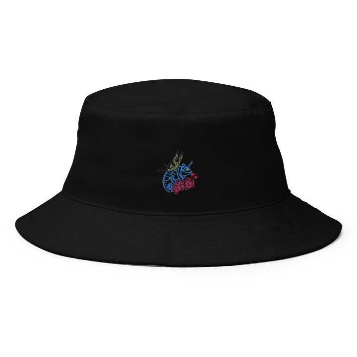 Fairy Chameleon Embroidered Bucket Hat product image (1)