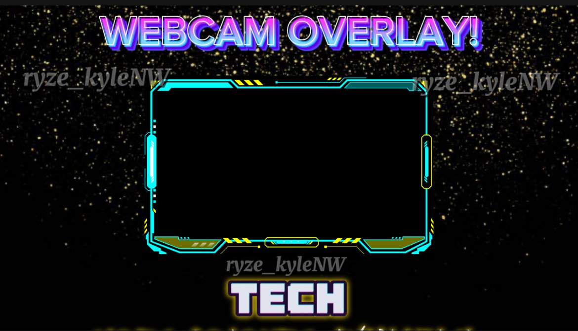 Webcam Overlay TECH product image (1)
