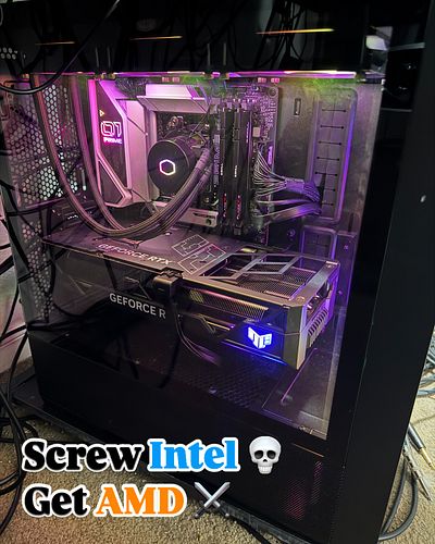 That last model (white) with the intel CPU was faulty. 2 weeks of agony and now we have a new beast with AMD instead. Not a s...