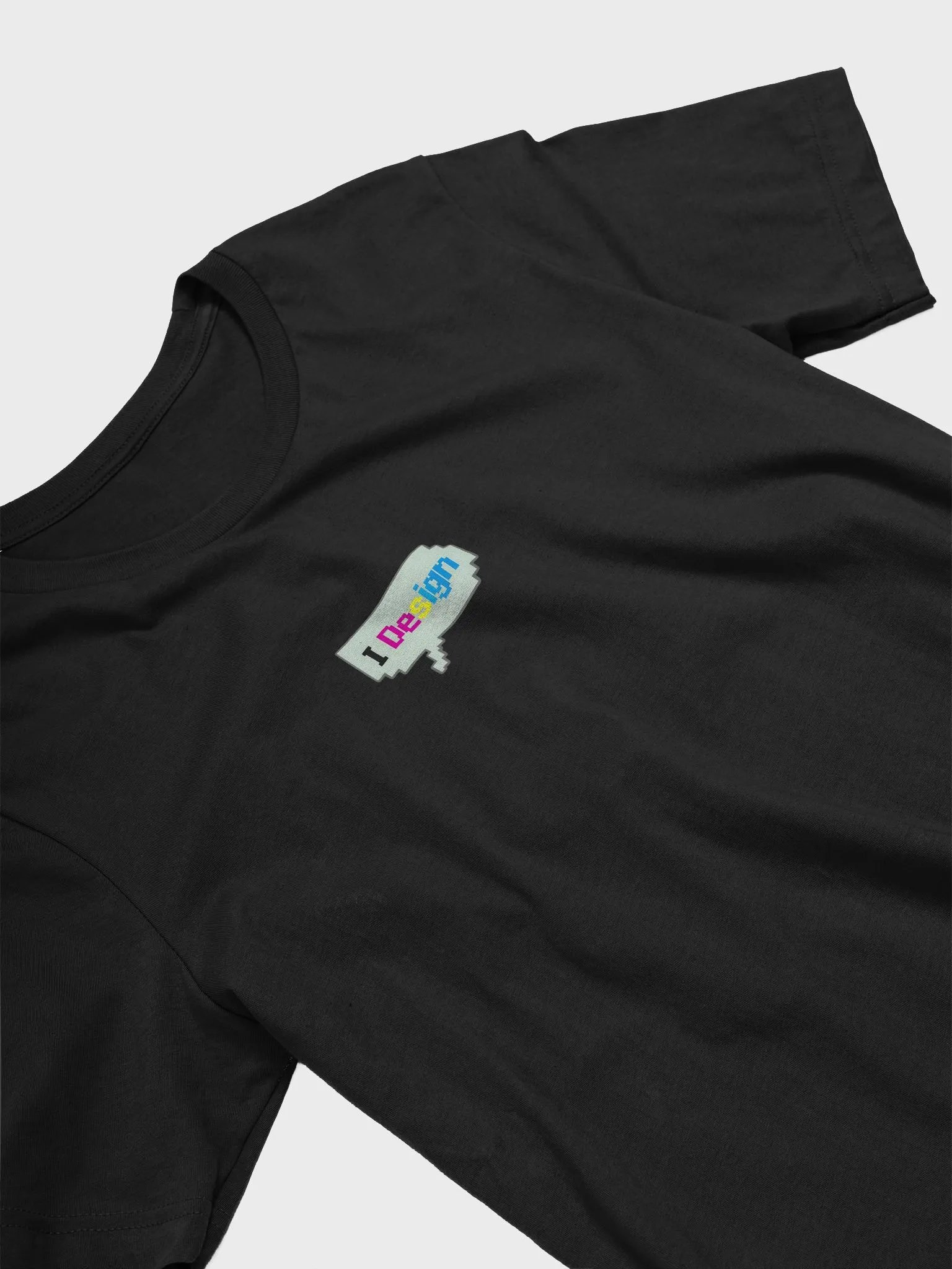 Pixel Art 'I Design' T-Shirt product image (21)
