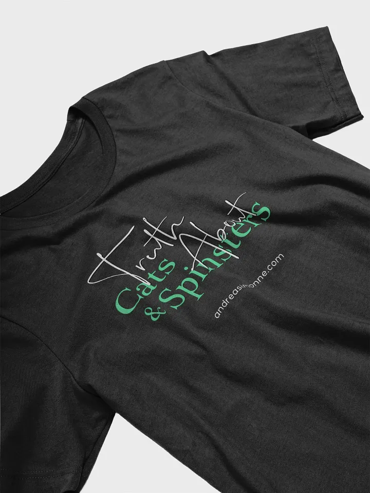 Truth About Cats & Spinsters - T-shirt Front Book Title product image (2)