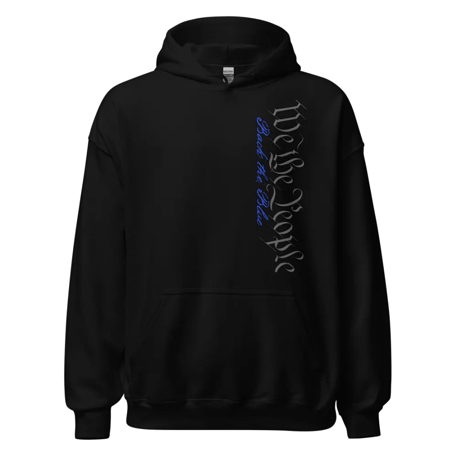 We The People: Back The Blue Hoodie product image (1)