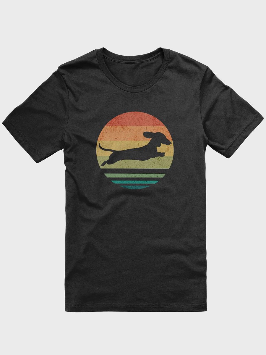 Vintage Dachshund Running TShirt product image (3)