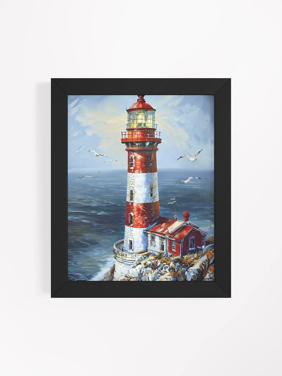 Beacon of Serenity Lighthouse Poster product image (5)