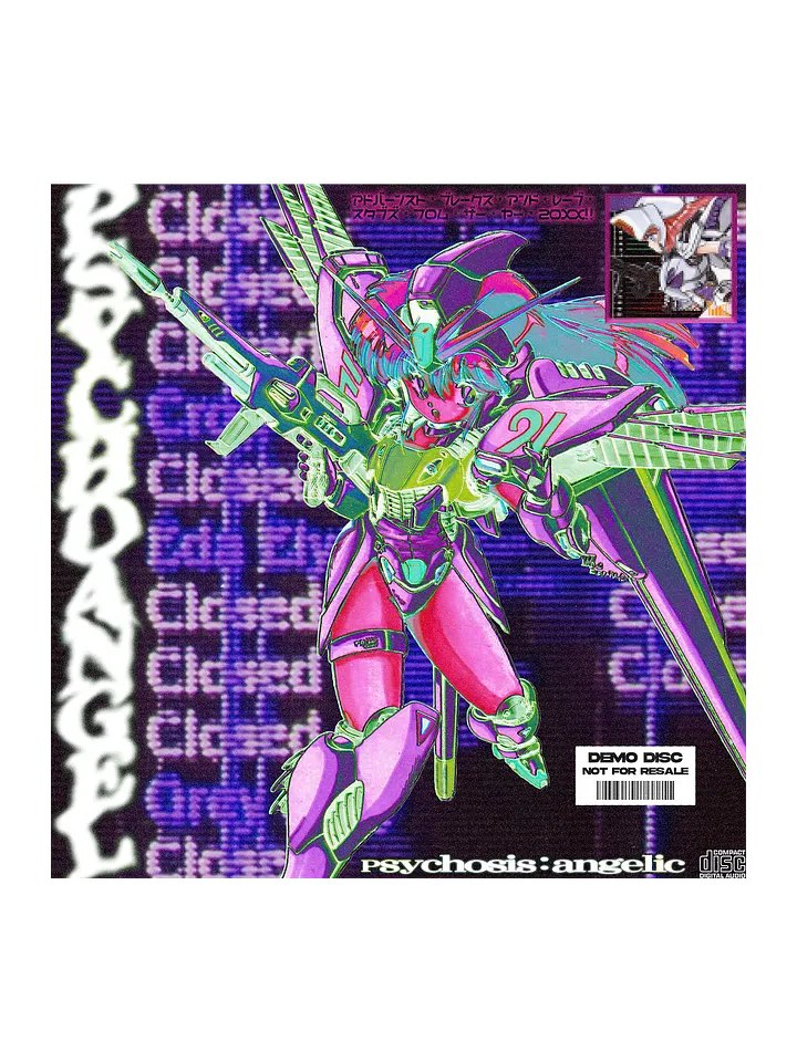 psychosis:angelic sticker product image (1)
