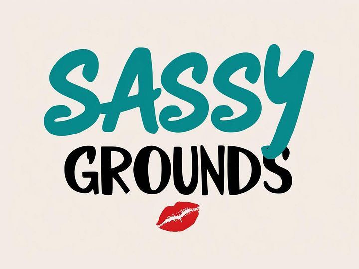 SASSY GROUNDS Clear Plastic Tumbler product image (2)