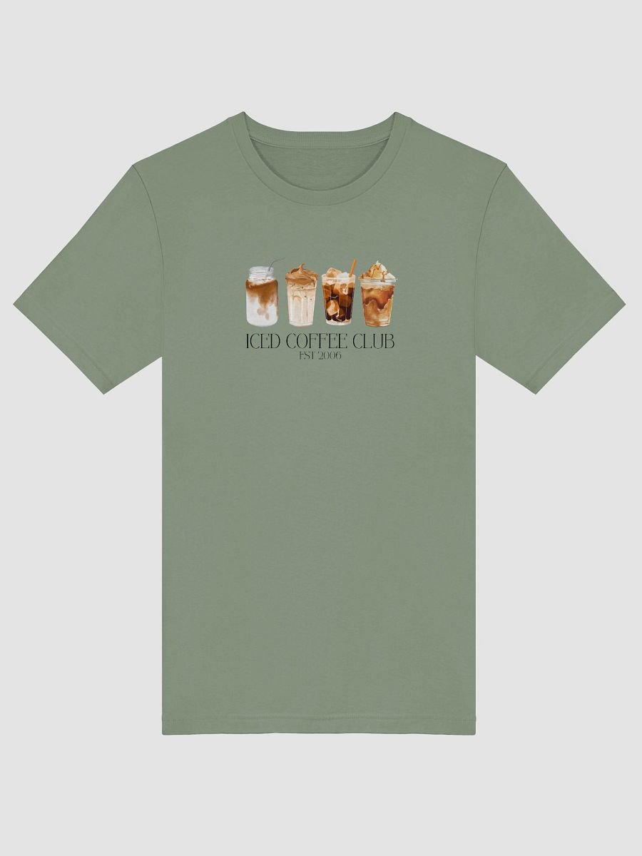 Iced Coffee Club Short Sleeve Unisex T-Shirt product image (49)