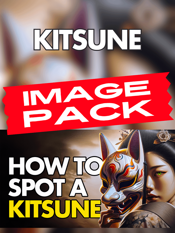 Kitsune Digital Images Pack product image (1)