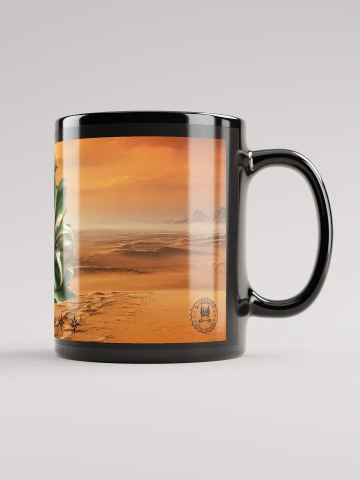 Desert Oasis Ceramic Coffee Mug - Vibrant Cactus Design Kadendron gigas product image (2)