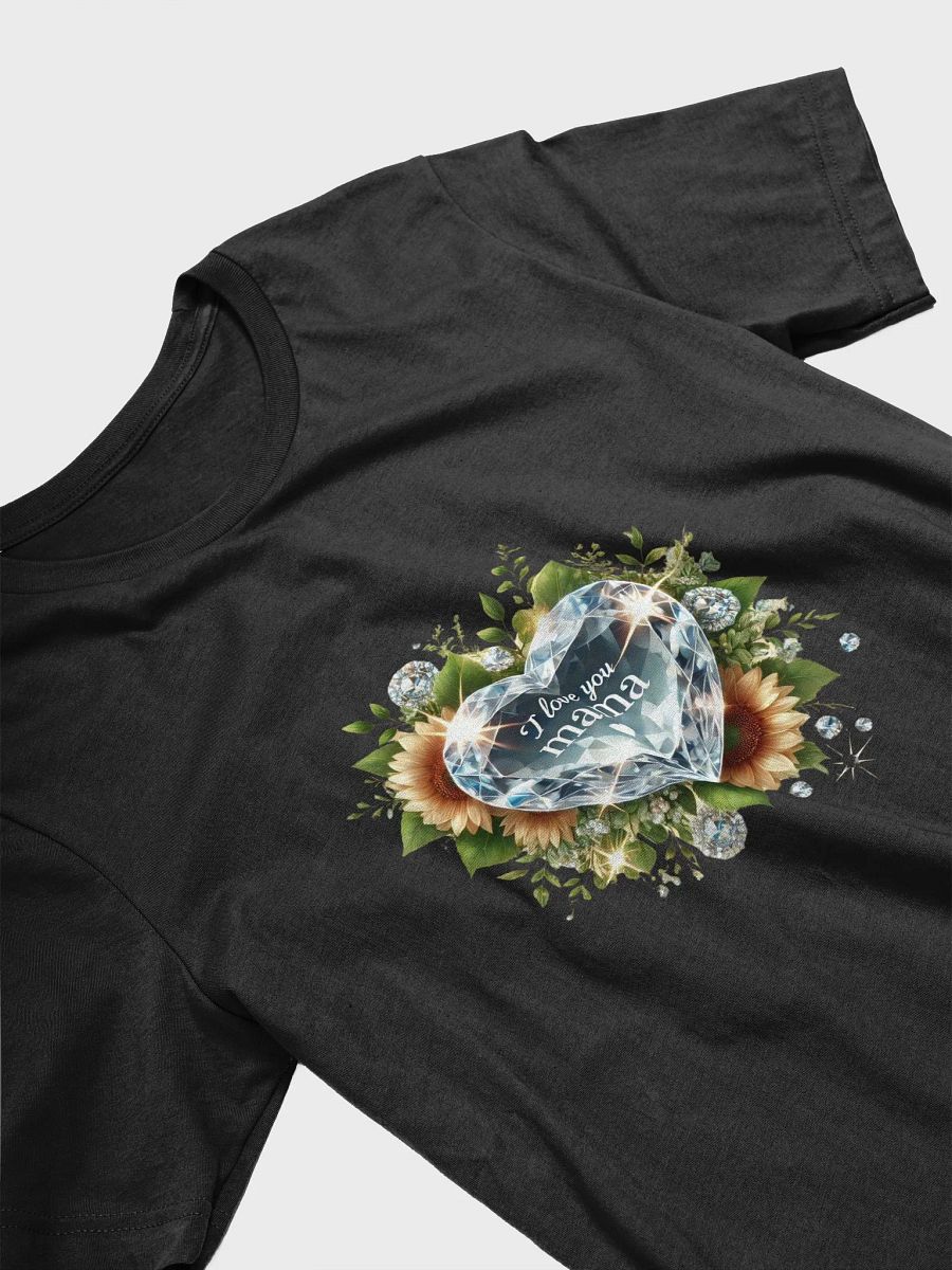 Mama's Love Sunflower Heart T-Shirt product image (3)