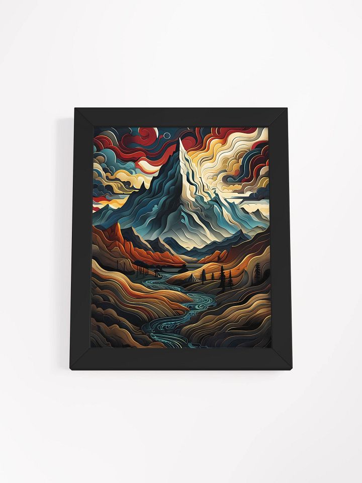 Surreal Mountain Dreamscape Poster product image (3)