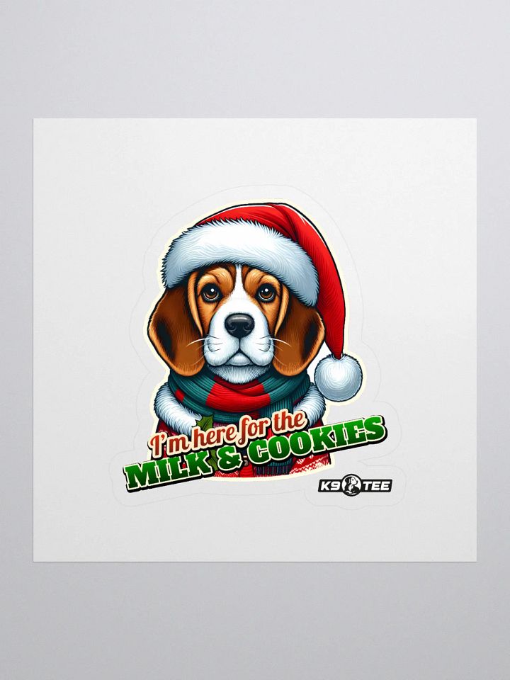 Santa Paws Kiss Cut Stickers product image (1)