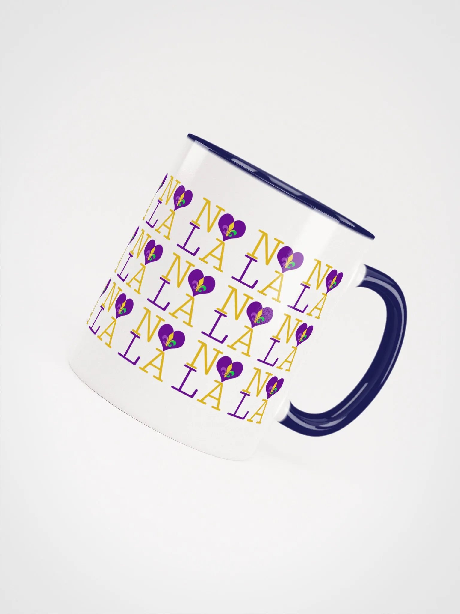 I LOVE NOLA **LEGACY COLOR MUG** (MARDI GRAS 3 INFINITY WALL) product image (29)