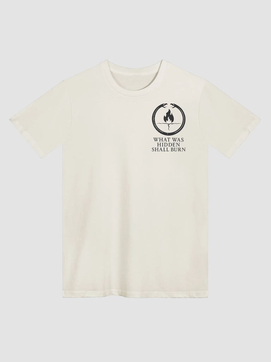 ⬛ Black Dragon T-Shirt – What Was Hidden Shall Burn product image (2)