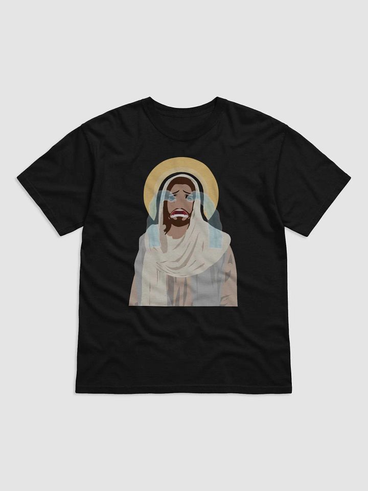 Crying Jesus unisex t-shirt product image (1)