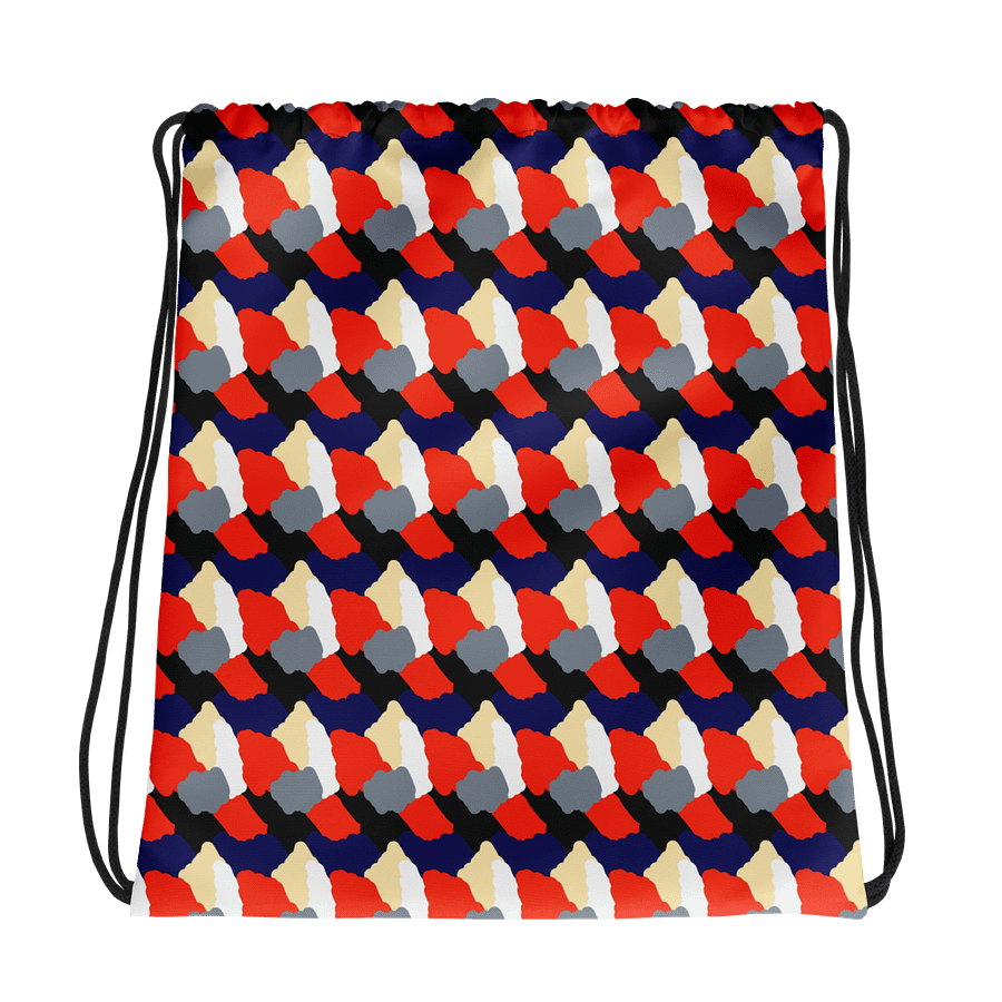 Dynamic Cloudscape Drawstring Backpack product image (1)