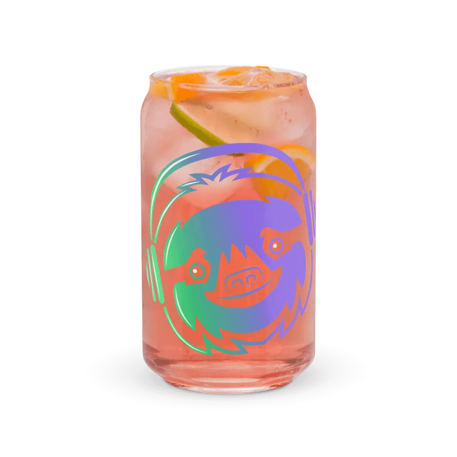 Sloth Logo Can Glass product image (37)