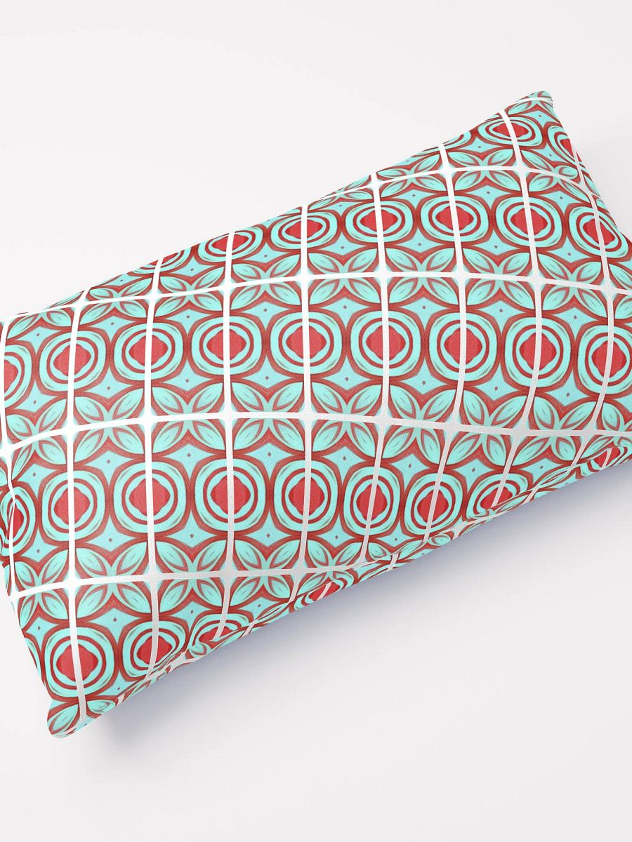 Blue & Red Diagonal Pillow product image (4)