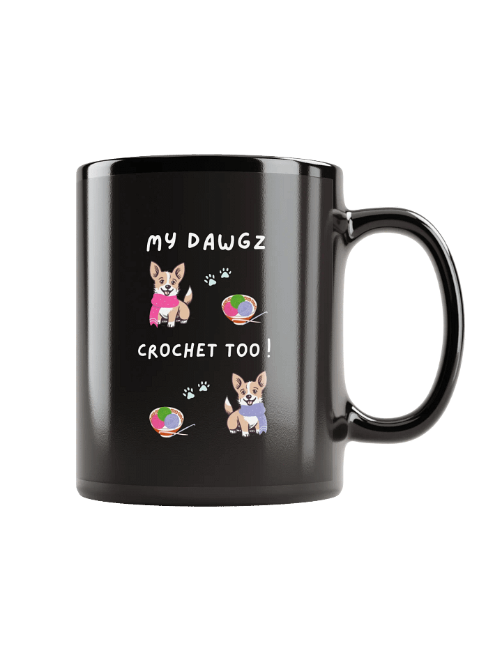 Dawgz Crochet Ceramic Mug product image (1)