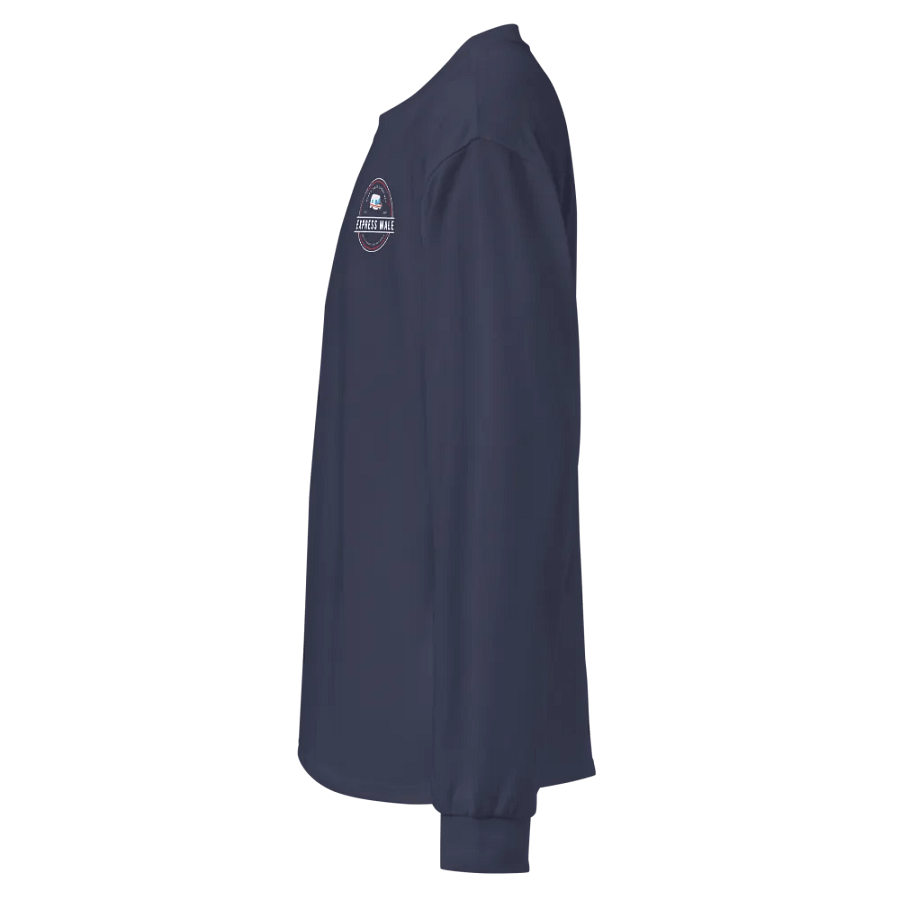 Express Male CCA "Stamped" Long Sleeve Tee - NAVY product image (4)