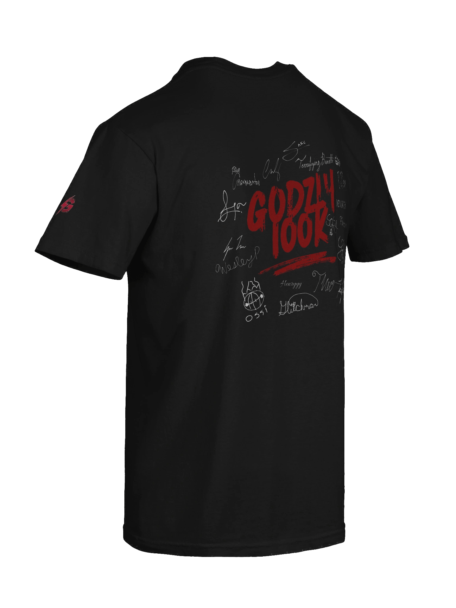 Limited Edition 100k Merch (Black Tshirt) product image (10)