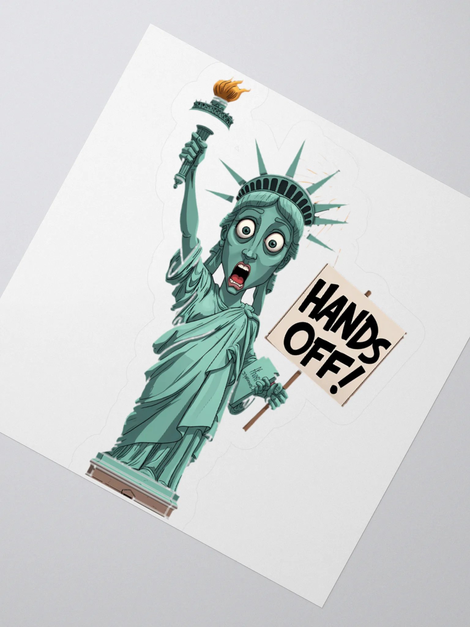 Liberty's Resist & Protest Cut Stickers product image (6)