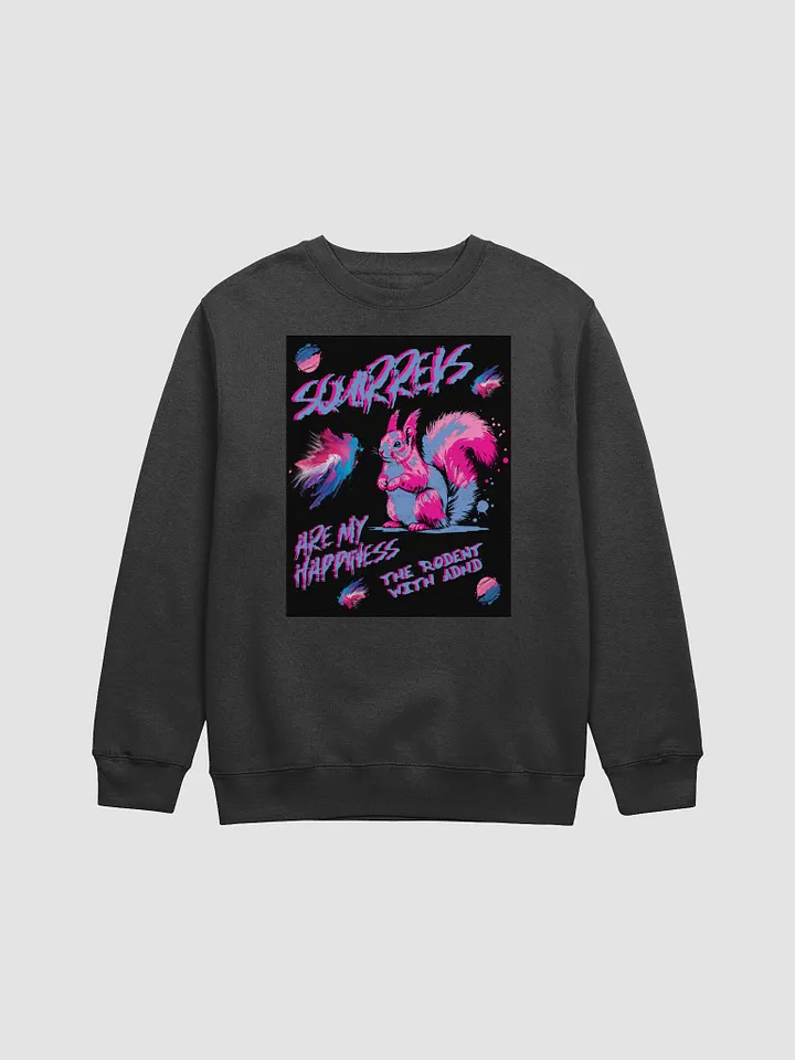 Vibrant Squirrel Happiness Sweatshirt product image (1)
