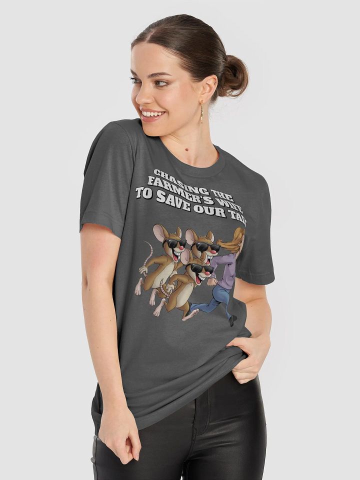 Chasing The Farmer's Wife - Three Blind Mice - Parody T-shirt product image (1)