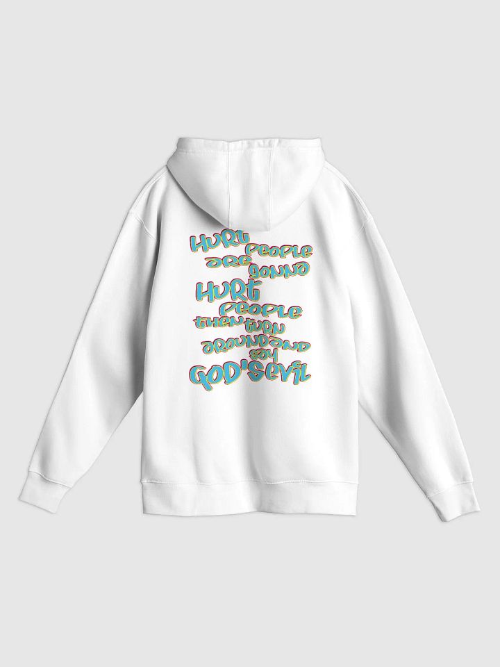 Hurt People - Blue Graffiti - Lane Seven Premium Pullover Hoodie (BACK) product image (1)