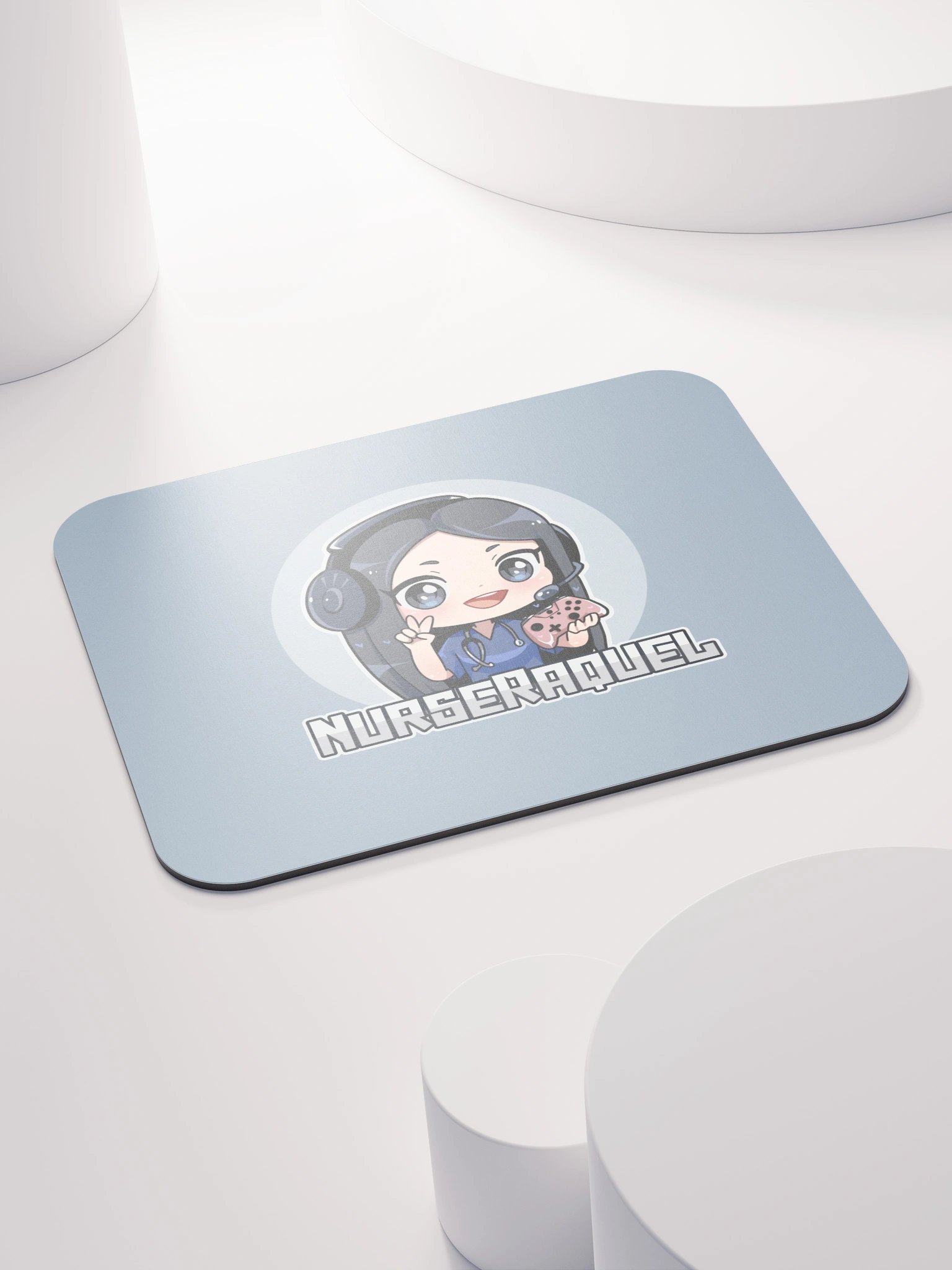 nurseraquel logo mouse pad product image (4)