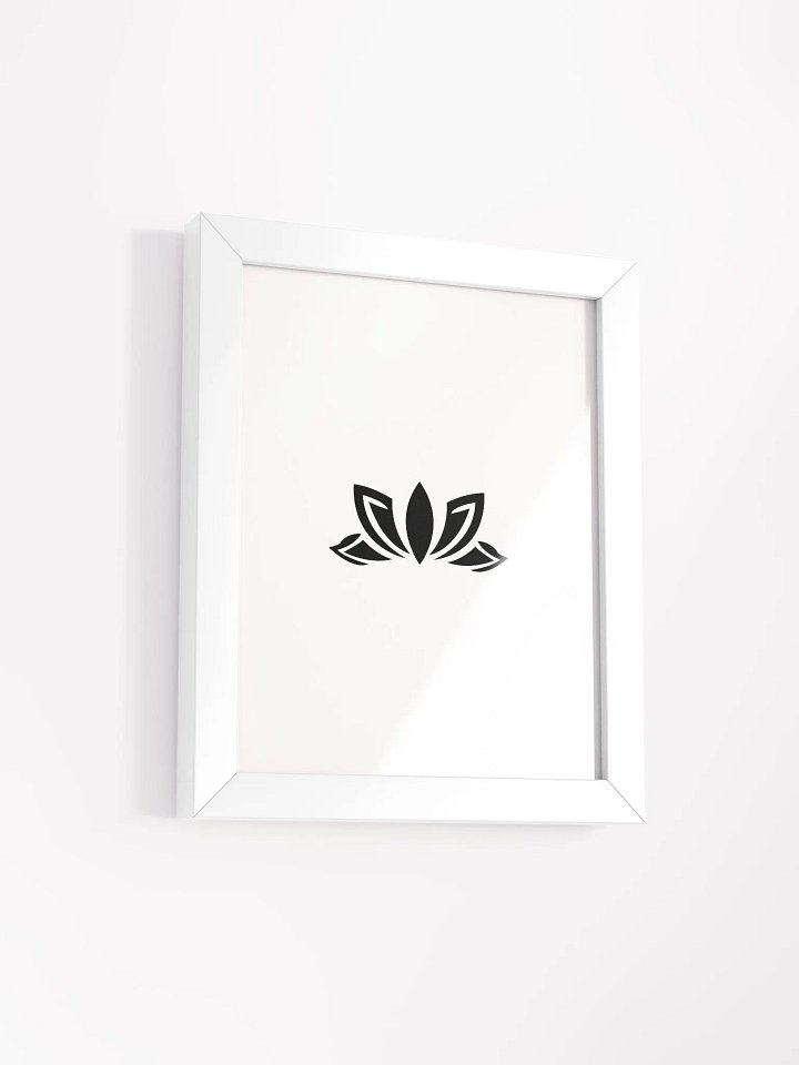Framed High-Quality Matte Poster (in) | Lotus Sectors product image (2)