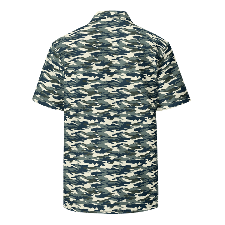 Frosted Camo Men’s Button-Up Shirt product image (2)