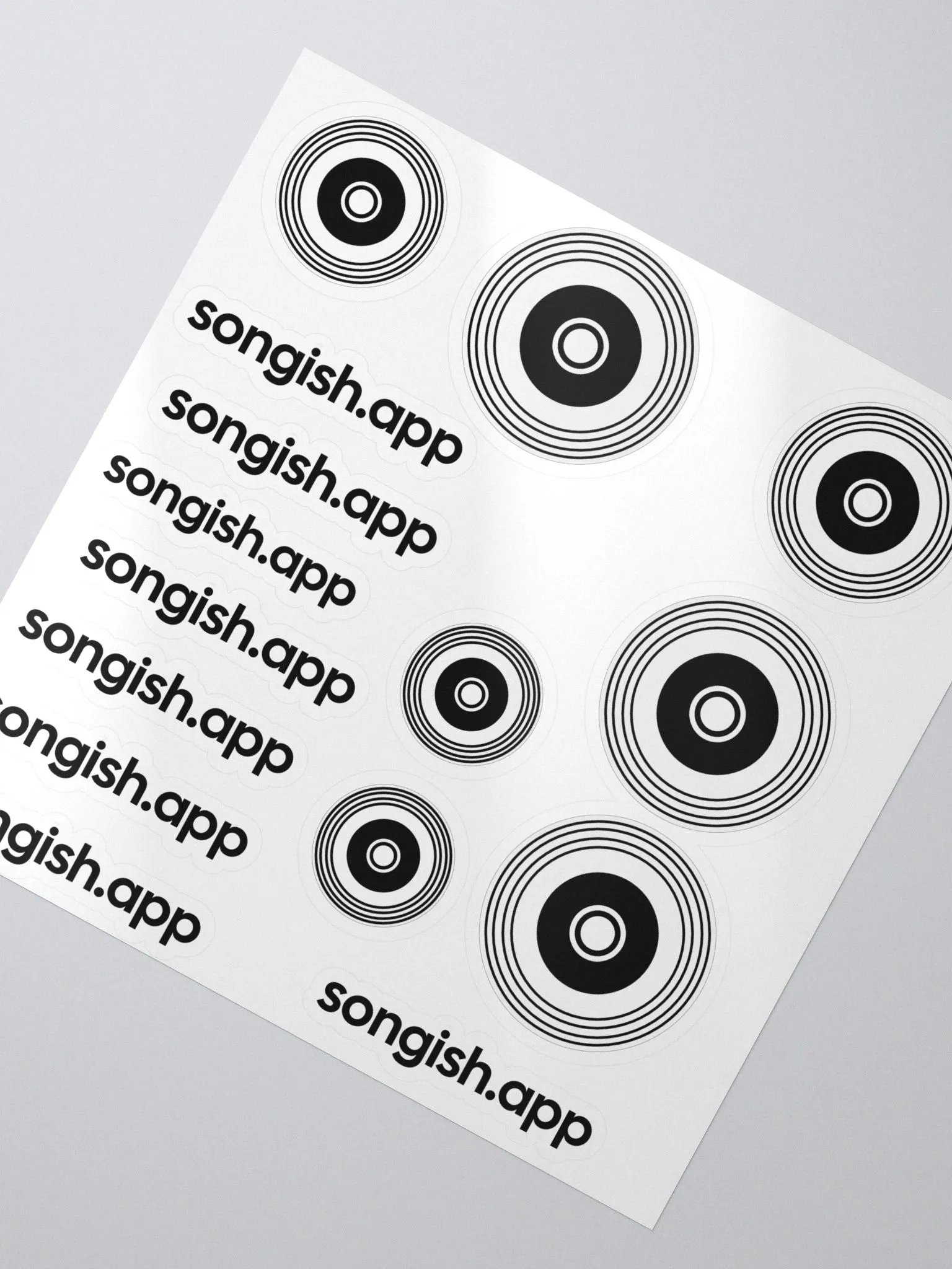 THE SONGISH STICKER SHEET v1 product image (4)