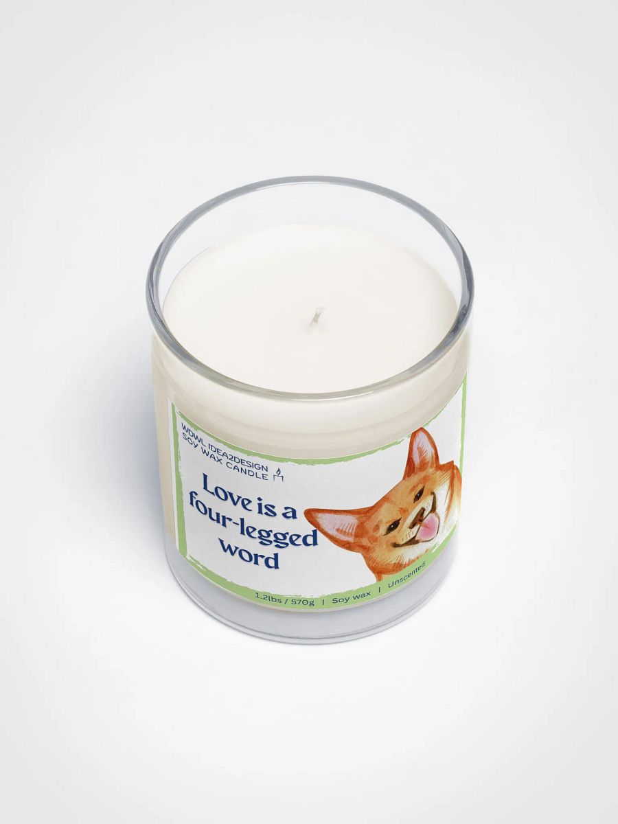 Corgi Dog Lover Best Gift, Large Capacity, Great Value & Eco-Friendly Candle – 1.2 lbs of Pure Serenity product image (3)
