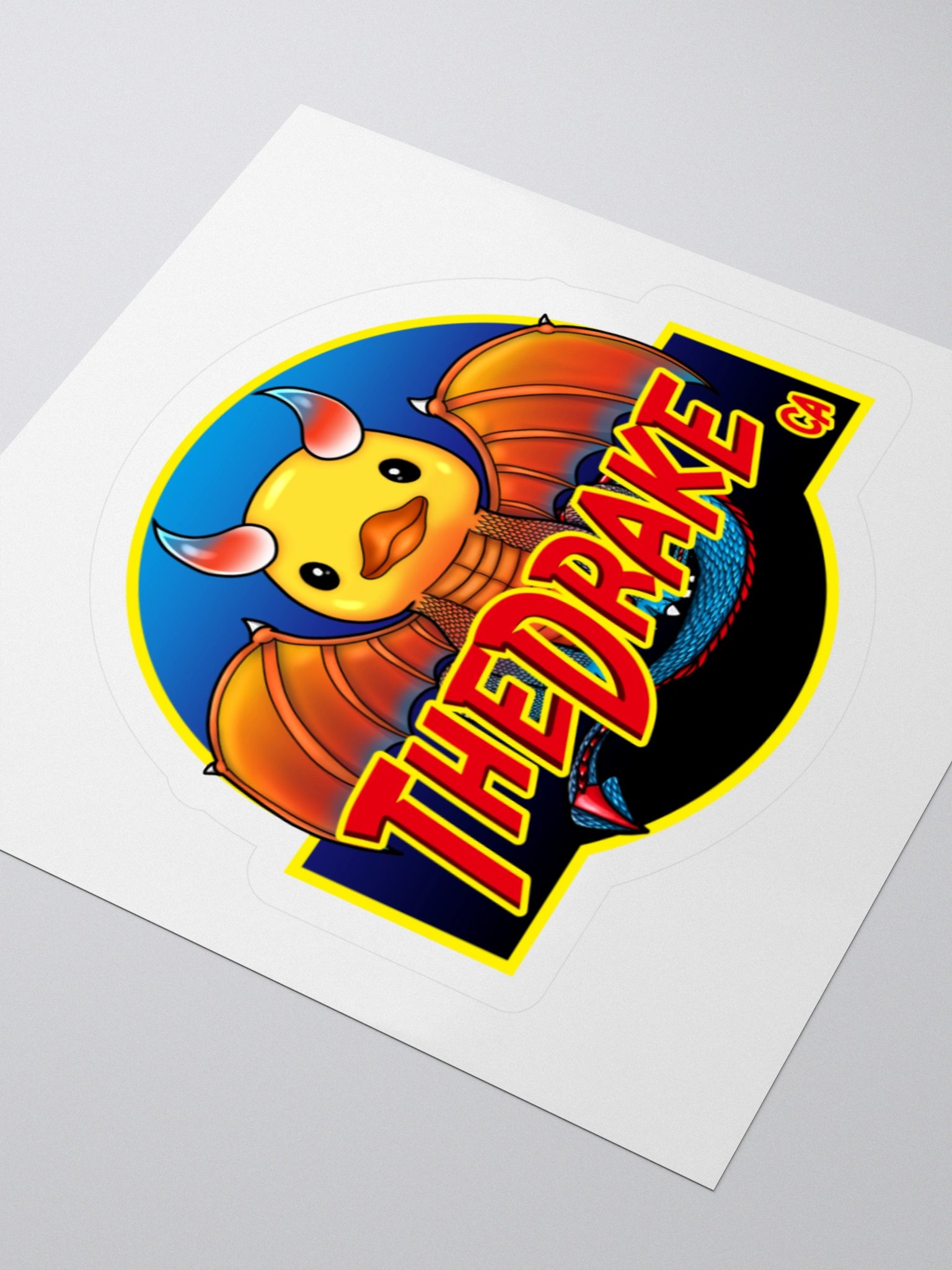 The Drake Logo Sticker product image (7)