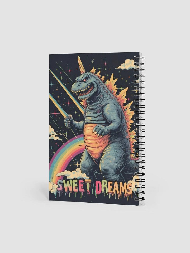 Godzillacorn Sweet Dreams Spiral Notebook product image (2)