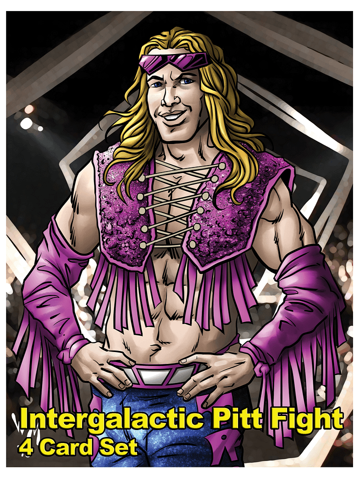 NDW Intergalactic Pitt Fight: 2132 - Game Cards product image (1)