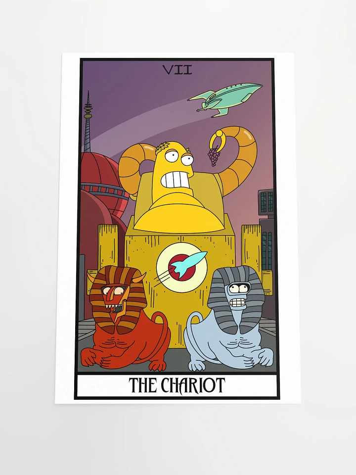 The Chariot Tarot Print product image (1)