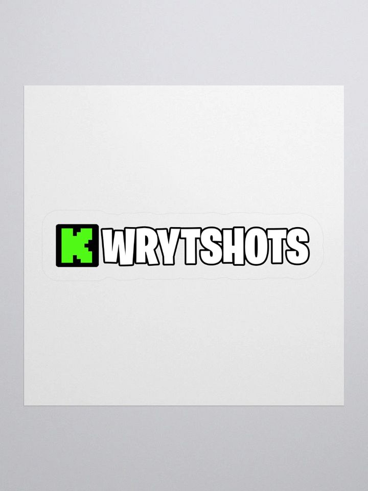 WRYTSHOTS Sticker product image (3)