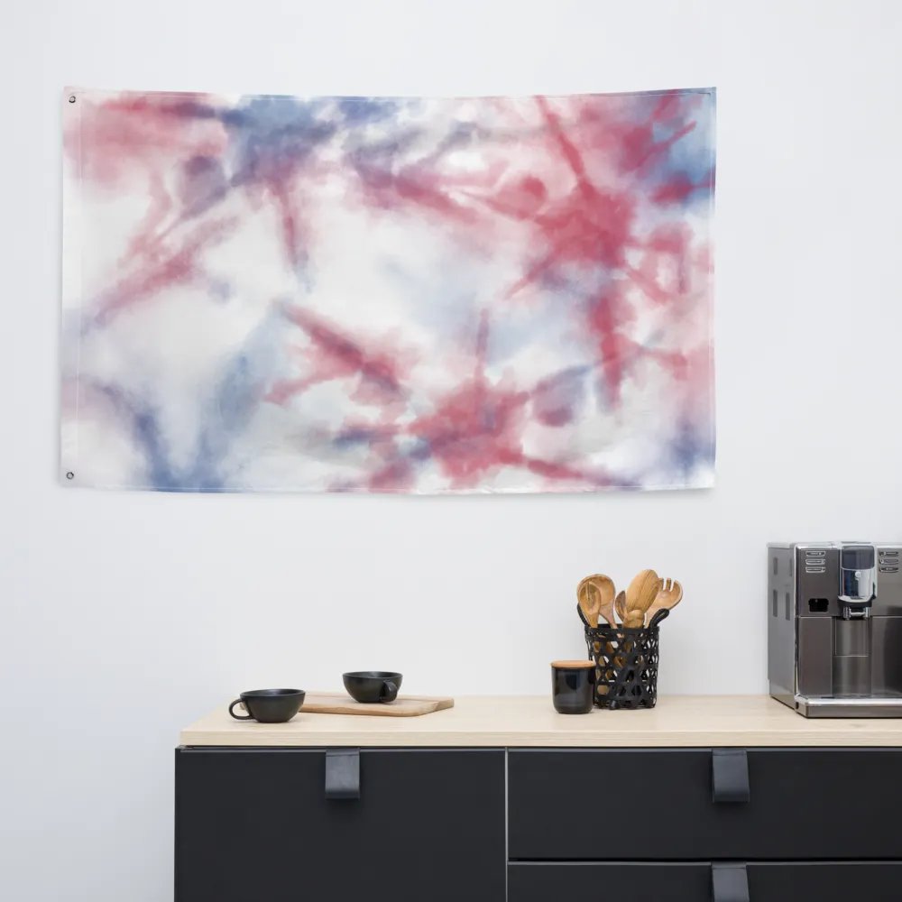 Vibrant Chaos All-Over Flag product image (6)
