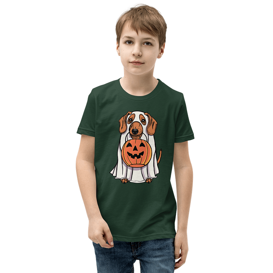 Halloween Dachshund(Tan) Youth T-Shirt product image (13)