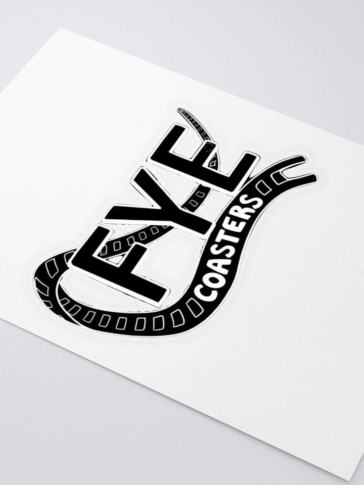 Fye Coasters Plain Sticker product image (2)