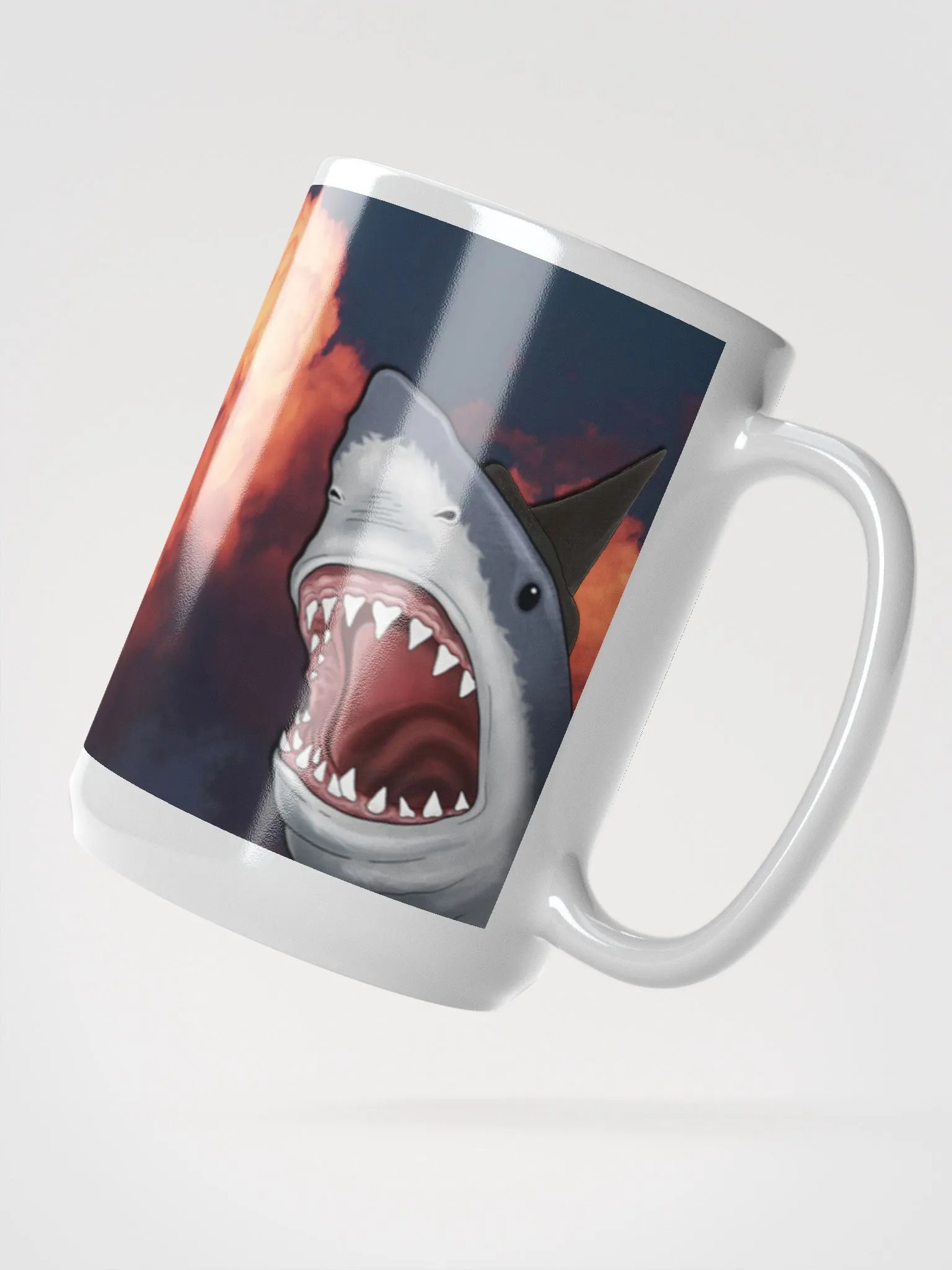 Spooky Shark on the Mug product image (1)