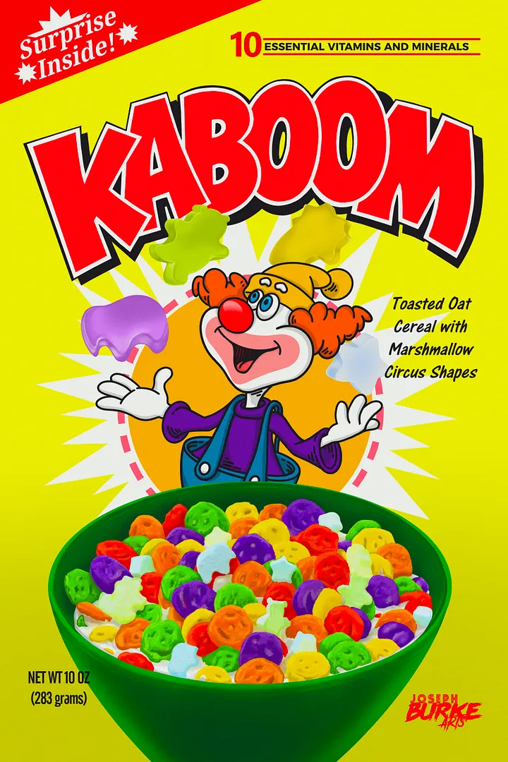 🥣 Saturday Morning Breakfast Kaboom! Digital Art 🥣 product image (1)
