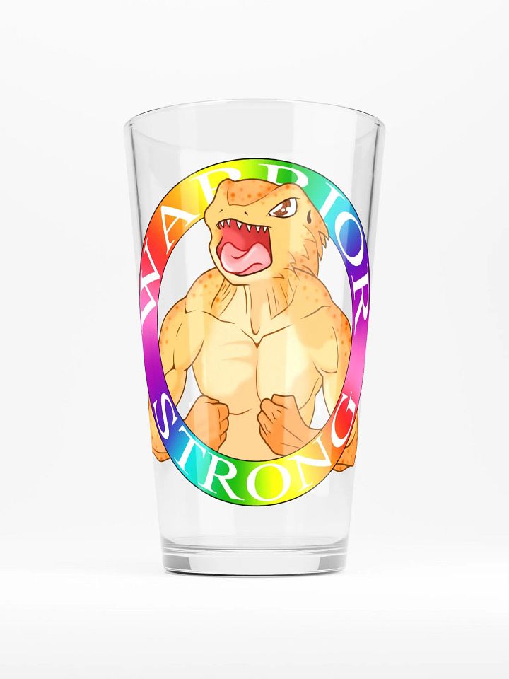 Warrior PRIDE Warrior STRONG Pint Glass product image (1)
