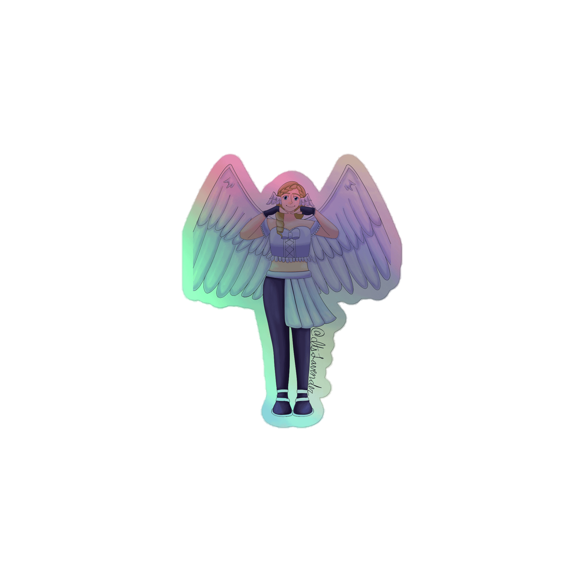 Avian Lavender Holo Sticker product image (1)