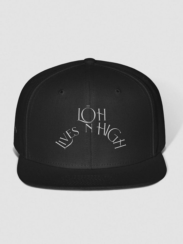 The Lives On HIGH | LOH Circle | Snapback Hat product image (1)