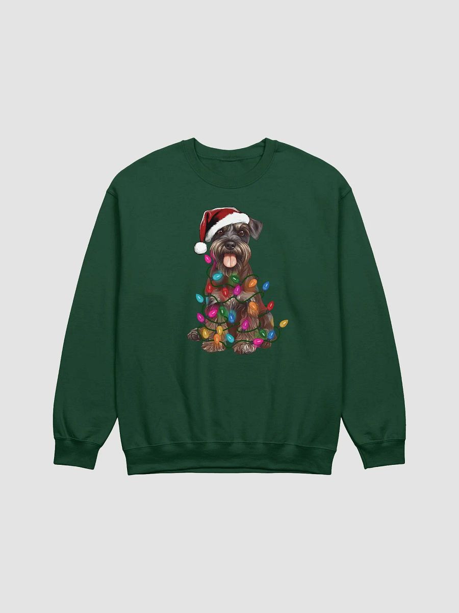 Funny Miniature Schnauzer(Liver) Christmas Sweatshirt product image (8)