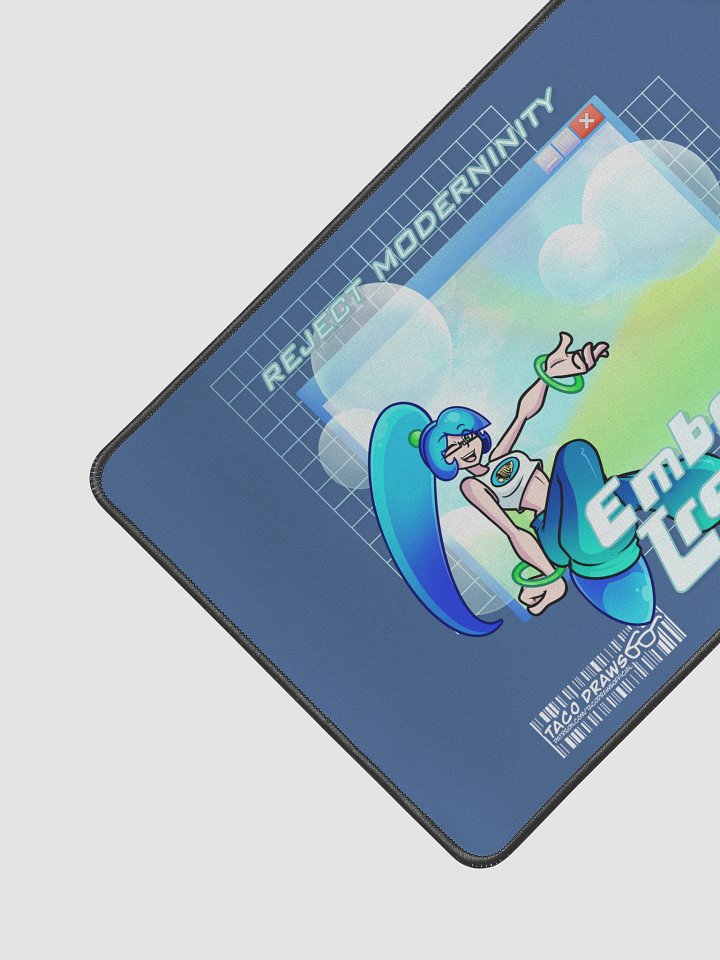 Embrace Frutiger Aero Deskmat product image (2)